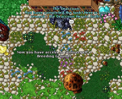 Outfit reward screen