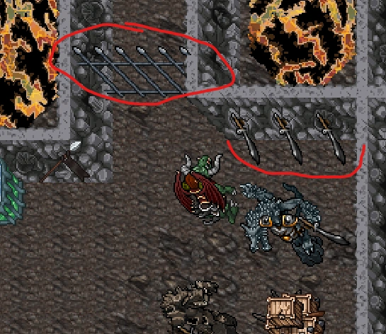 Gate before boss