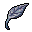 Petrified leaf